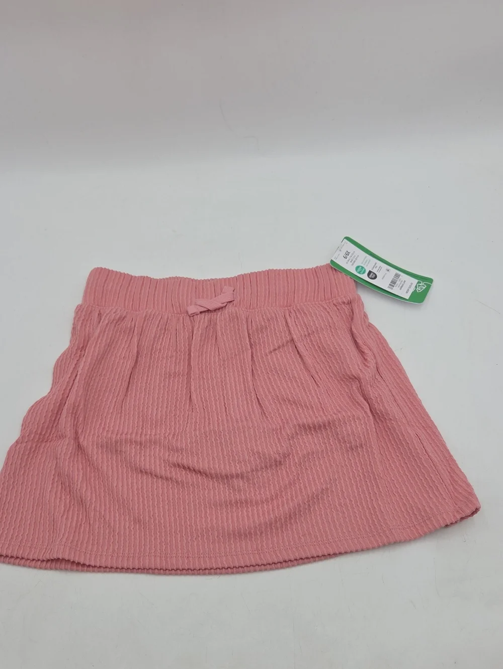 Girls' OshKosh B'gosh Pink Ribbed Knit Skirt Size 6/6X